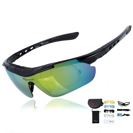 WEST BIKING Polarized Cycling Glasses