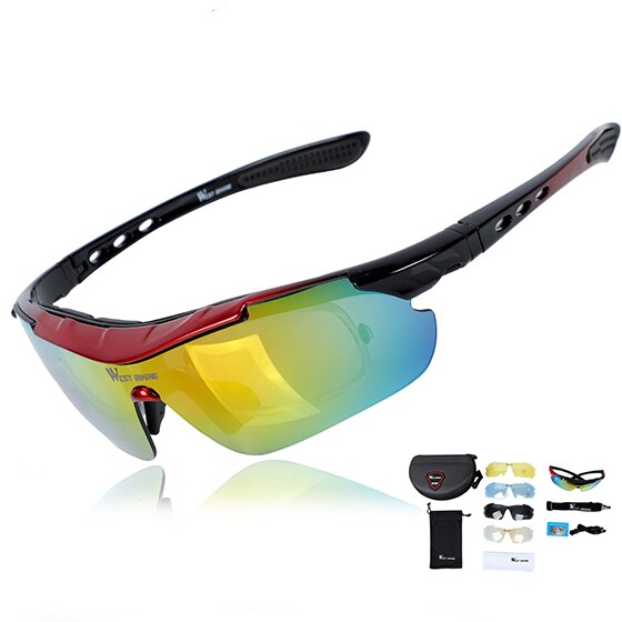 WEST BIKING Polarized Cycling Glasses